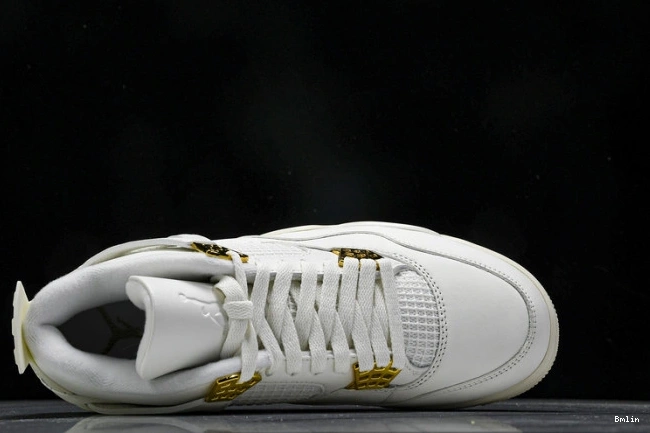 Bmlin Jordan 4 Gold AQ9129-170 Metallic Retro 0721